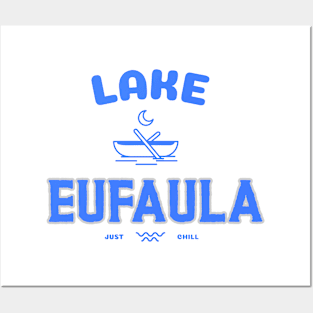 LAKE EUFAULA T-SHIRT Posters and Art